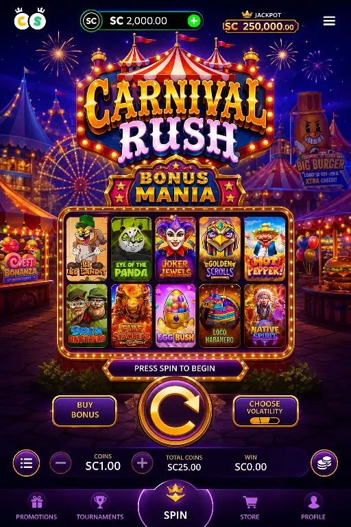CarnivalRush — скриншот 2